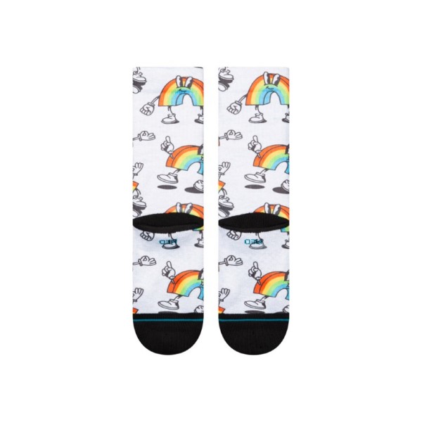 stance nogavice vibeon rainbow crew