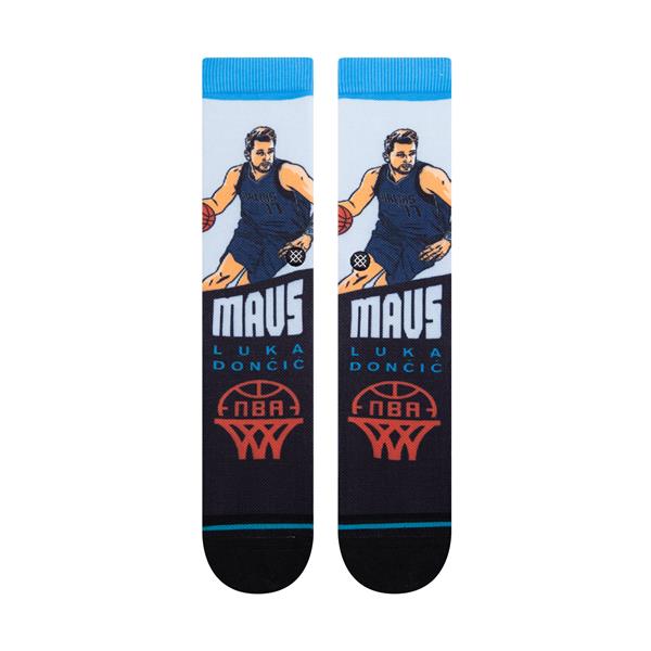 stance nogavice nba graded luka doncic grey