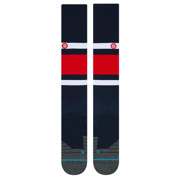 stance tehnične nogavice braves stripe otc navy