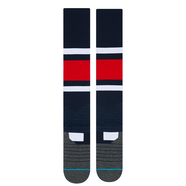 stance tehnične nogavice braves stripe otc navy