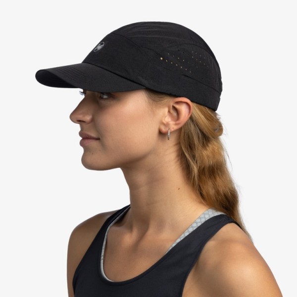 BUFF® ŠPORTNA KAPA SPEED SOLID BLACK                            