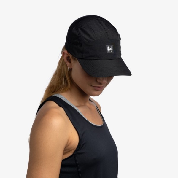 BUFF® ŠPORTNA KAPA SPEED SOLID BLACK                            