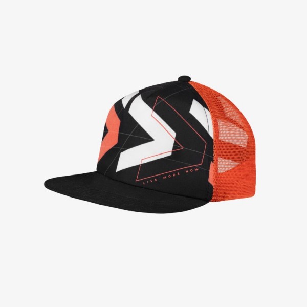 BUFF® OTROŠKA TRUCKER KAPA S ŠILTOM SKET BLACK