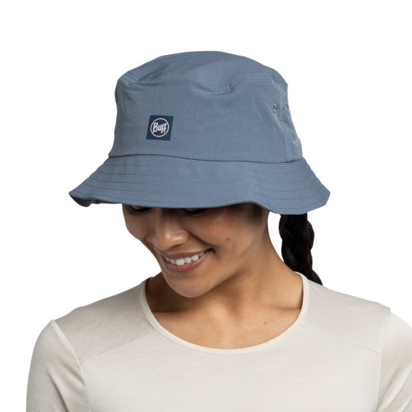 BUFF® POHODNIŠKA KAPA ADVENTURE BUCKET HAT SOLID STONE BLUE                 
