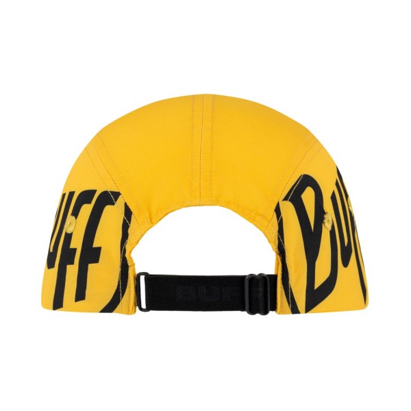 BUFF® ŠPORTNA KAPA 5 PANEL GO CAP LOGO YELLOW                        