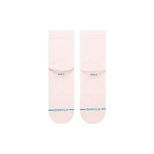 STANCE NOGAVICE ICON QUARTER PINK