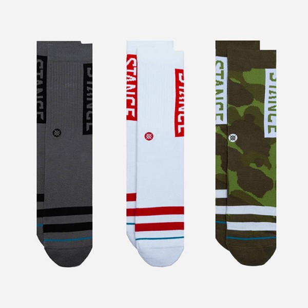 STANCE NOGAVICE THE OG 3 PACK