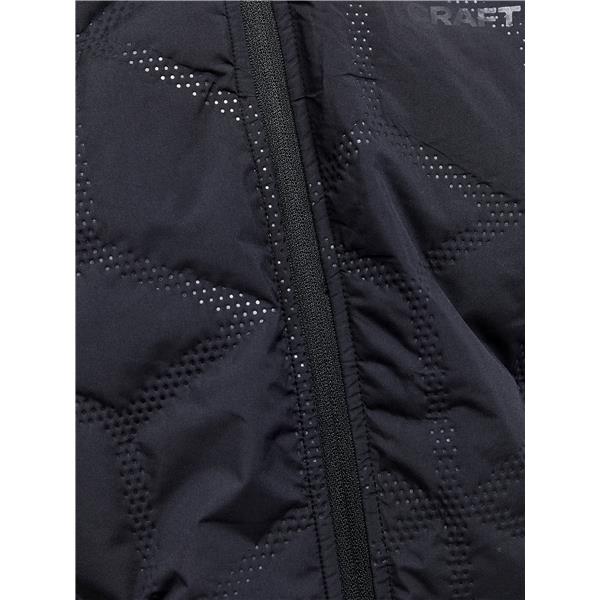 craft moška jakna adv subz jacket black - zimski tek