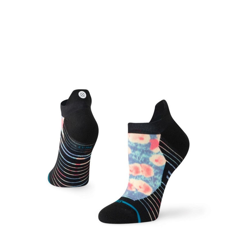 stance tehnične nogavice tab pop light black