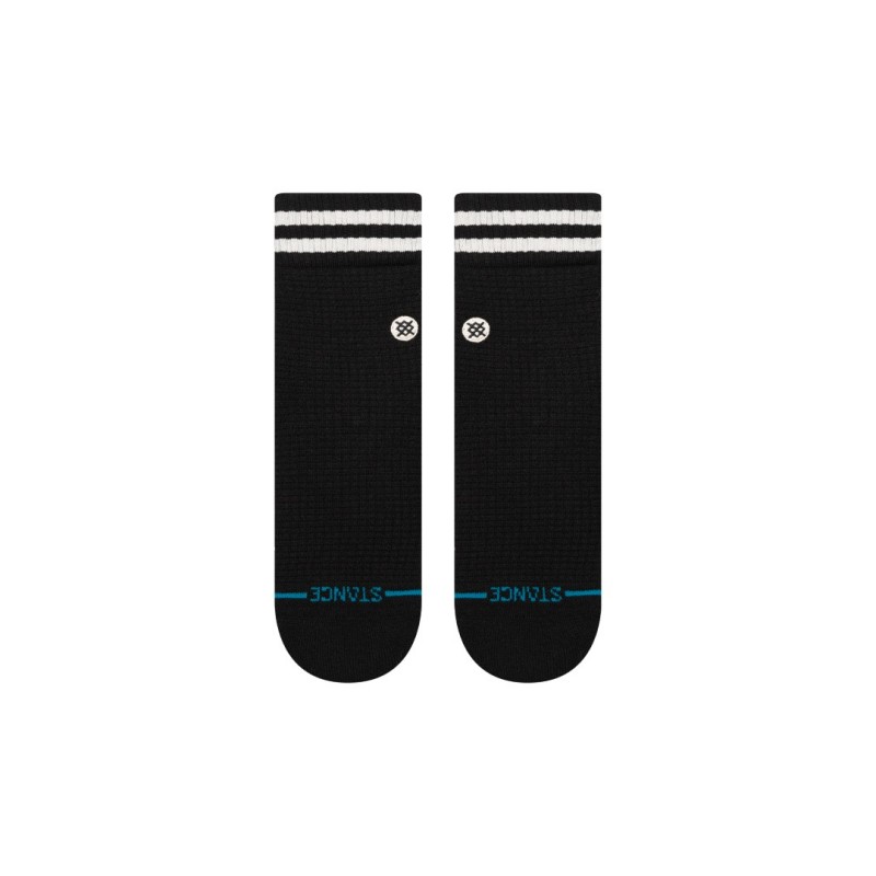 STANCE NOGAVICE  WAFFLES N BUTTER QUARTER BLACK