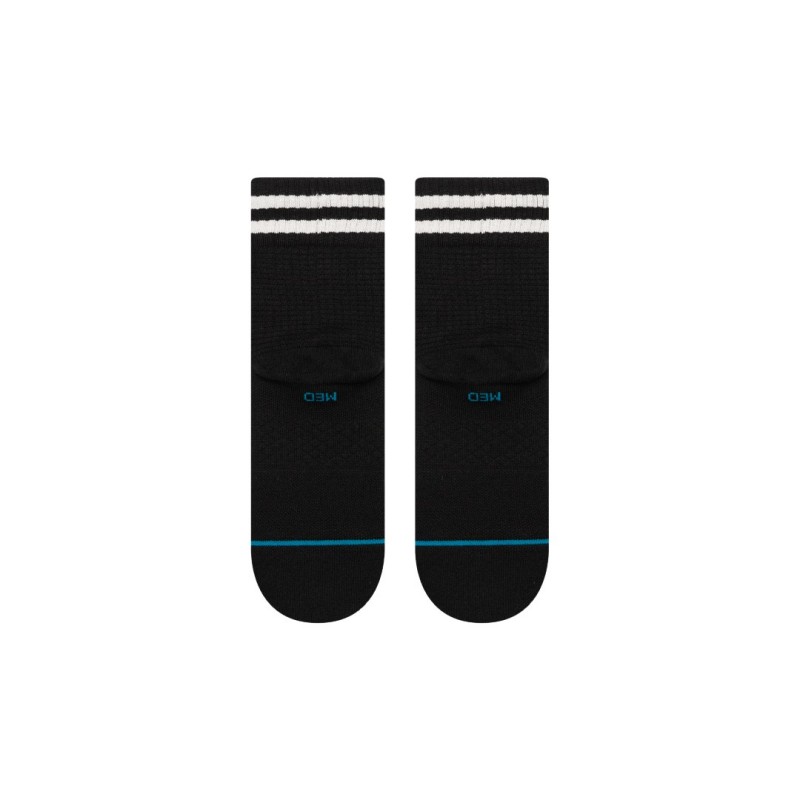 STANCE NOGAVICE  WAFFLES N BUTTER QUARTER BLACK