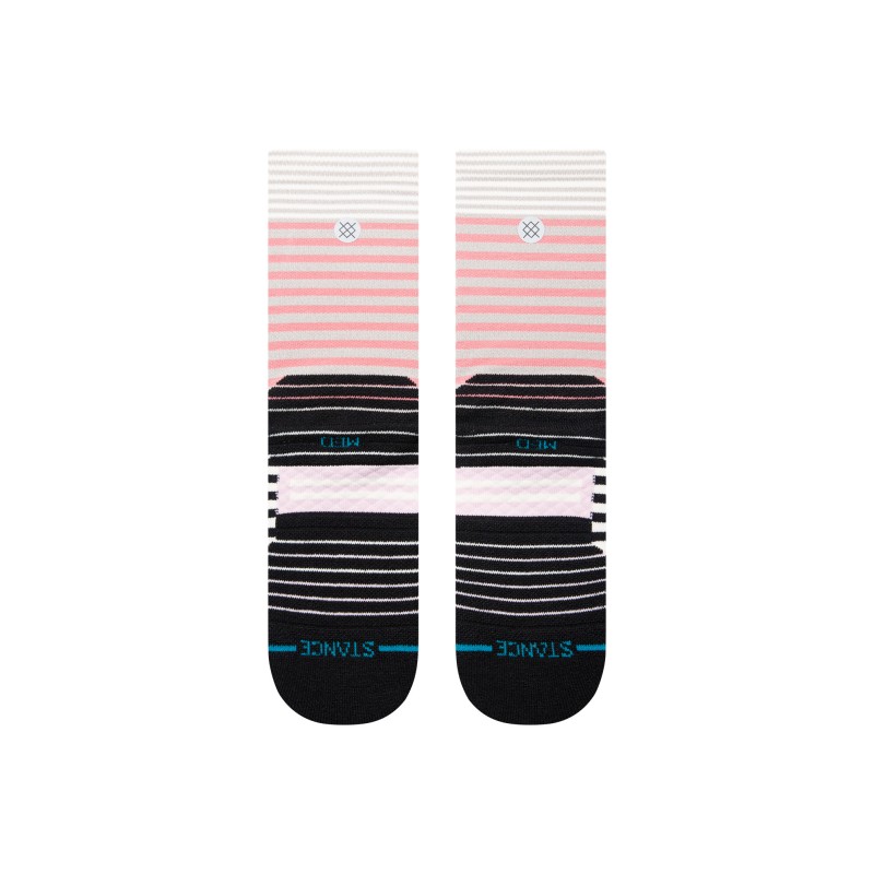 STANCE TEHNIČNE NOGAVICE SUNSHINE STRIPE MID DUSTYROSE