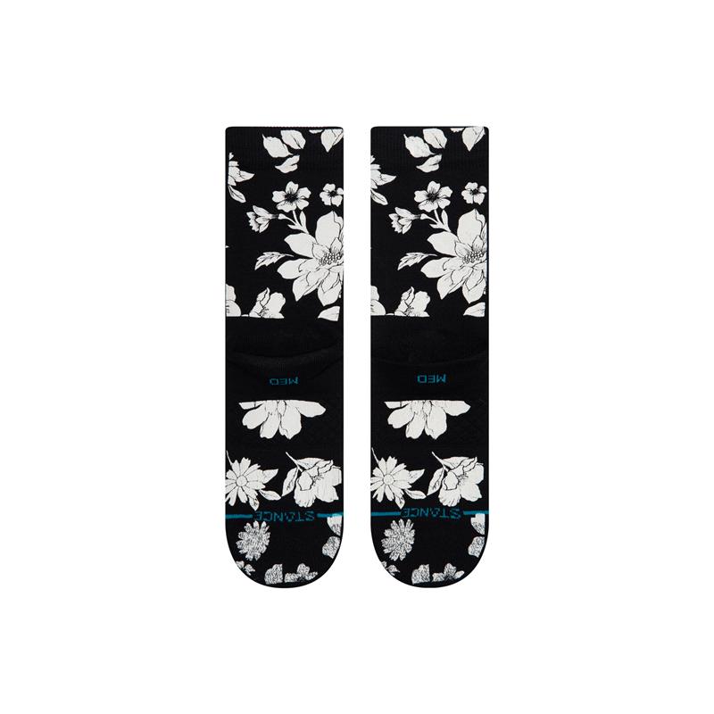 stance nogavice crew definitive crew black
