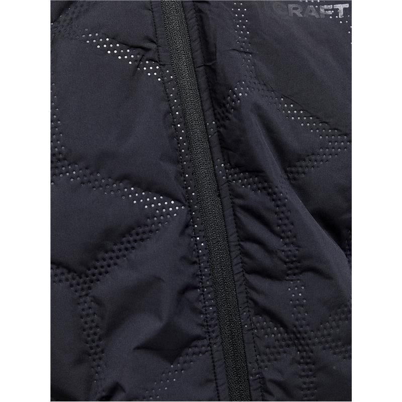 craft moška jakna adv subz jacket black - zimski tek