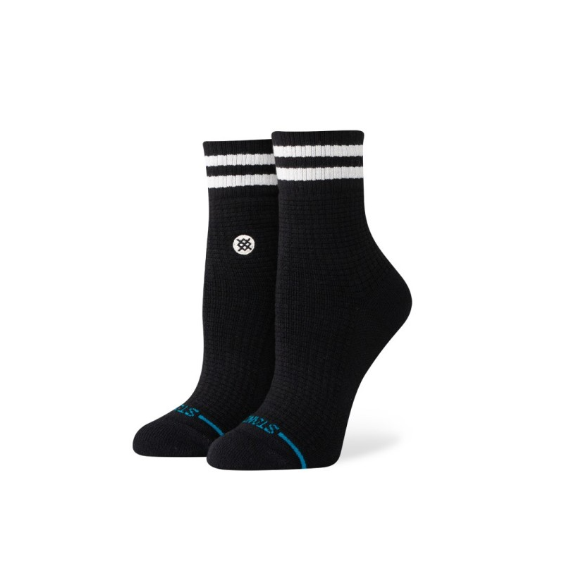 STANCE NOGAVICE  WAFFLES N BUTTER QUARTER BLACK