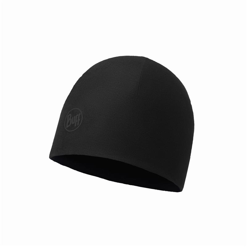 buff® športna kapa polar & ekostrecth solid black