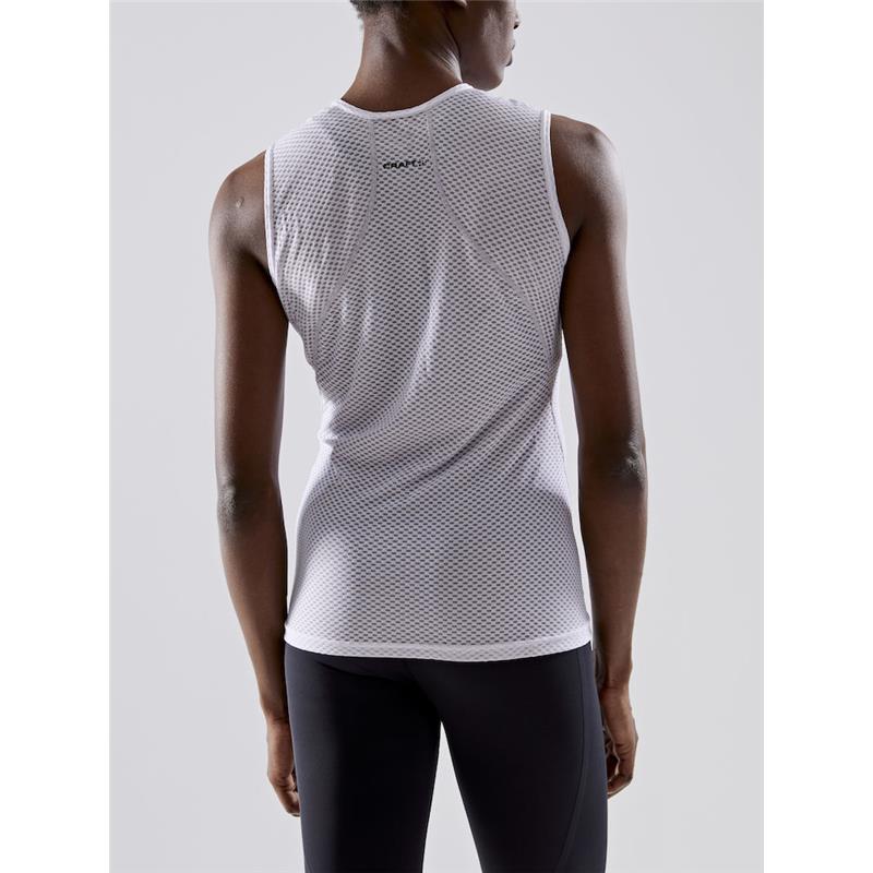 CRAFT ŽENSKA MREŽASTA MAJICA BREZ ROKAVOV COOL MESH SUPERLIGHT WHITE - AKTIVNO PERILO