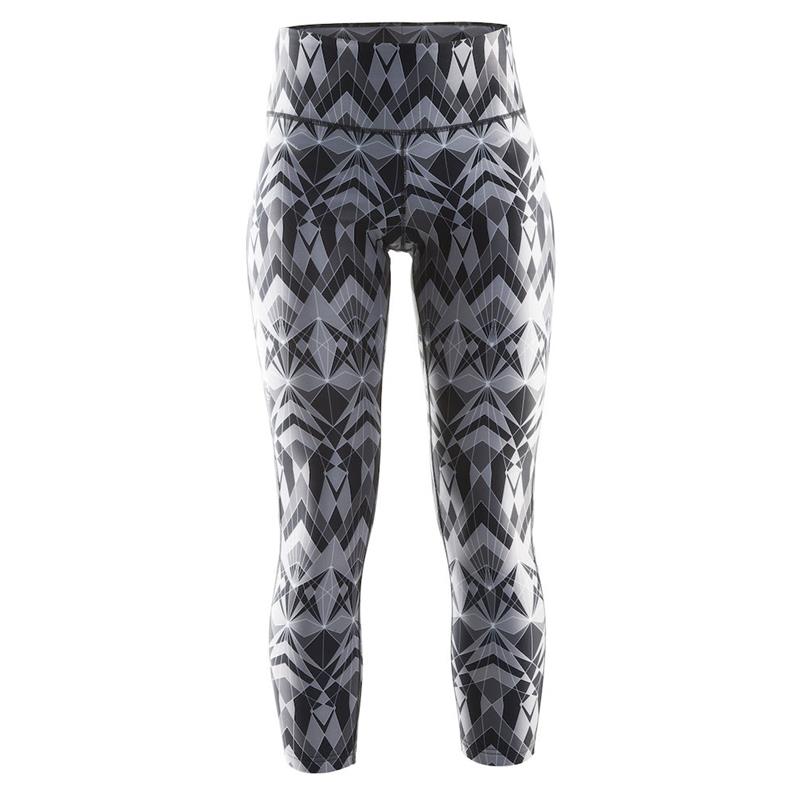 craft ženske pajkice 7/8 pure print black
