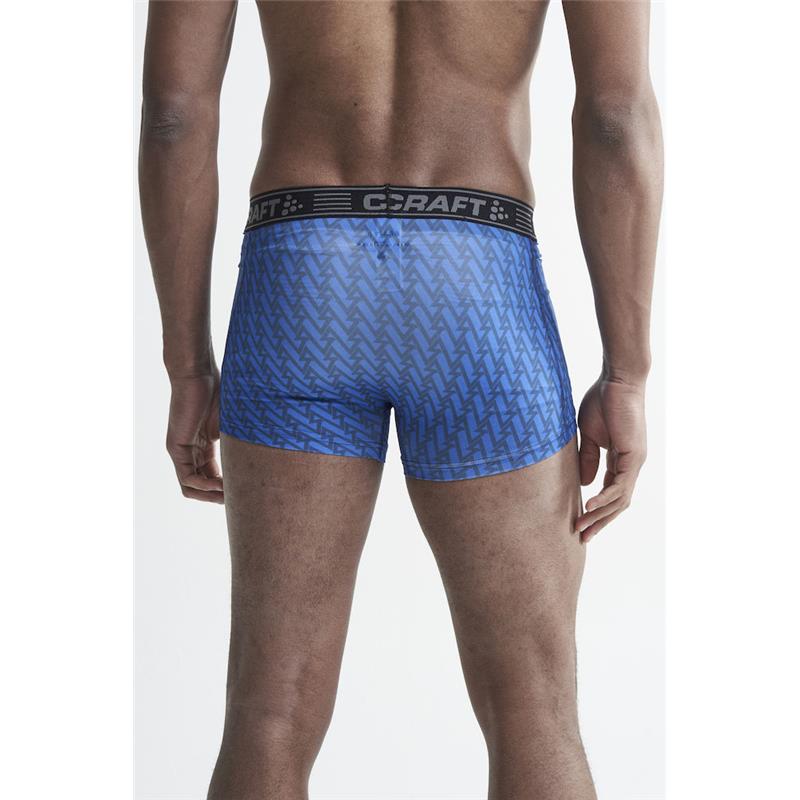 craft moške boksarice greatness boxer 3-inch modra brust