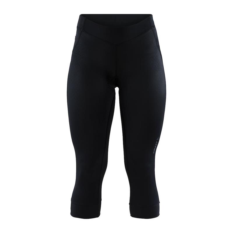 craft ženske kolesarske kratke hlače 3/4  rise black