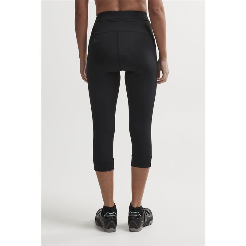 craft ženske kolesarske kratke hlače 3/4  rise black