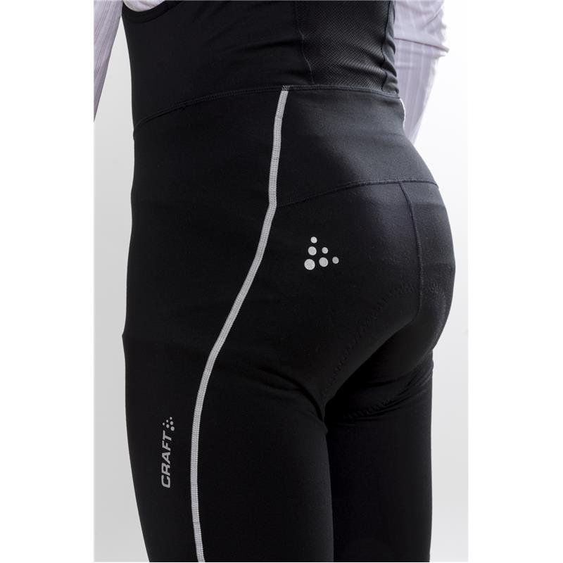 craft moške kolesarske hlače ideal thermal bib black - C3