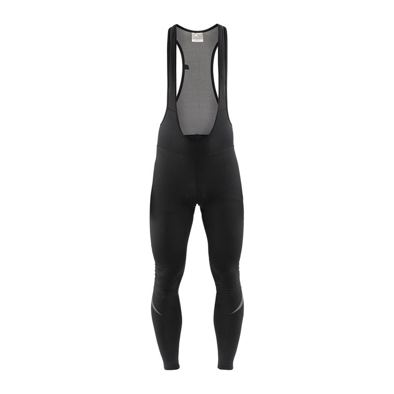 craft moške kolesarske hlače ideal thermal bib black - C3