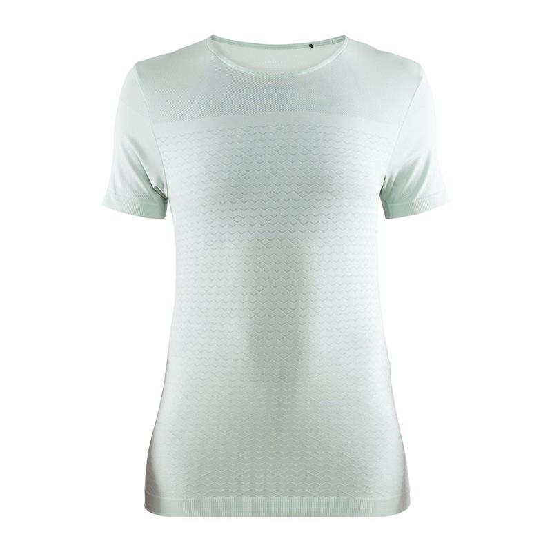 craft ženska majica s kratkimi rokavi urban run fuseknit belo-modra light