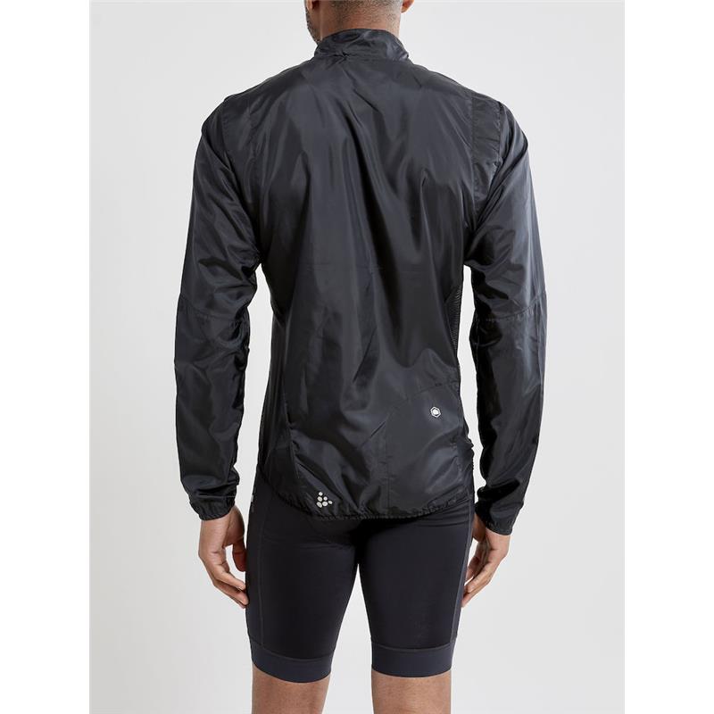 CRAFT MOŠKA KOLESARSKA JAKNA VETROVKA ADV ESSENCE LIGHT WIND JACKET BLACK