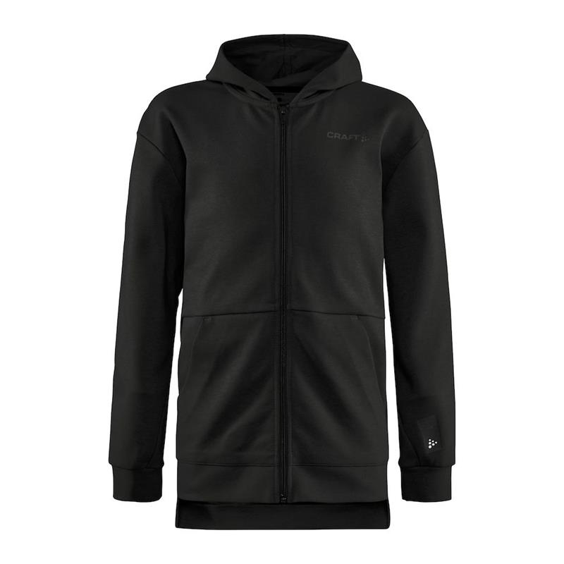 craft otroškia bombažna jopica arch twisted zip black