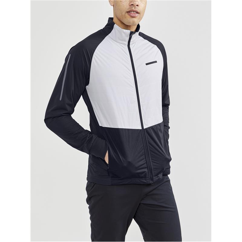 craft moška jakna adv storm jacket black/ash