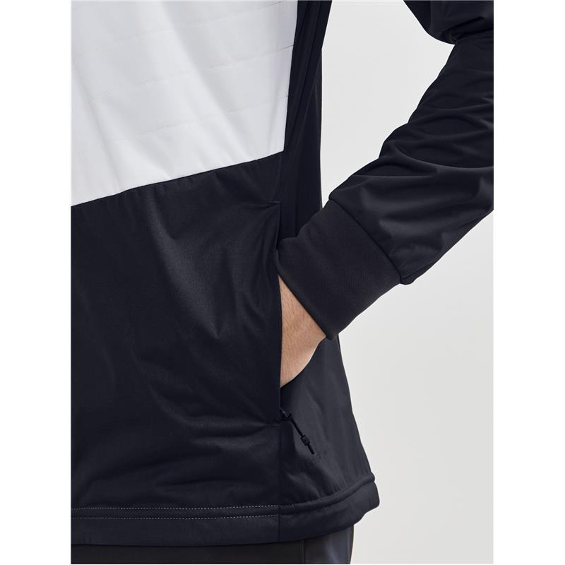 craft moška jakna adv storm jacket black/ash