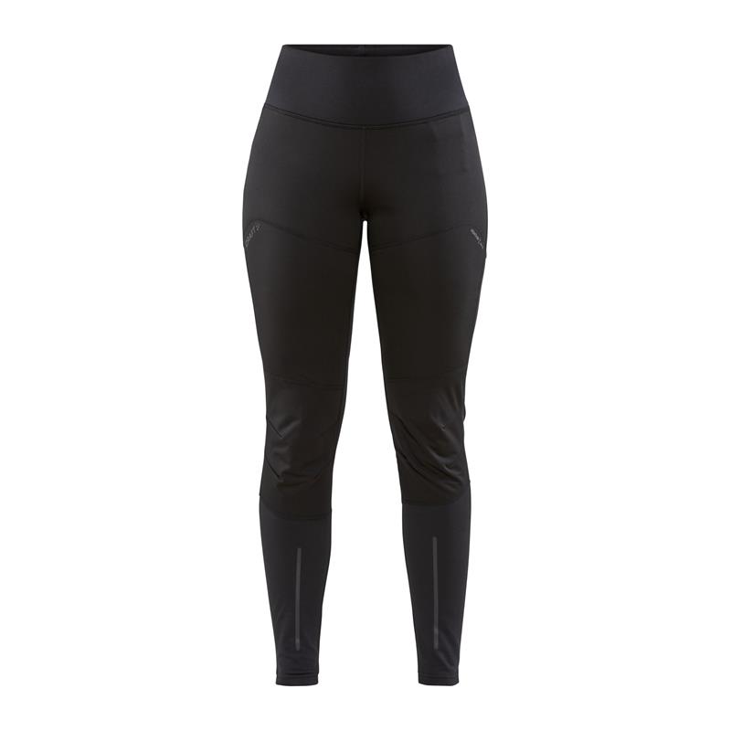 CRAFT ŽENSKE DOLGE ZIMSKE PROTIVETRNE PAJKICE ADV ESSENCE WIND TIGHTS BLACK