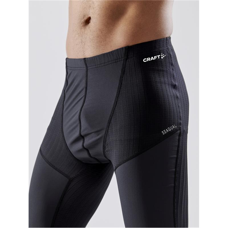 CRAFT MOŠKE DOLGE HLAČE ACTIVE EXTREME WIND BLACK/GRANITE-AKTIVNO PERILO 