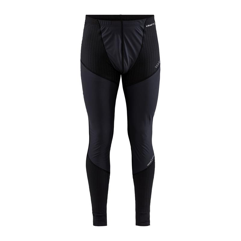 CRAFT MOŠKE DOLGE HLAČE ACTIVE EXTREME WIND BLACK/GRANITE-AKTIVNO PERILO 