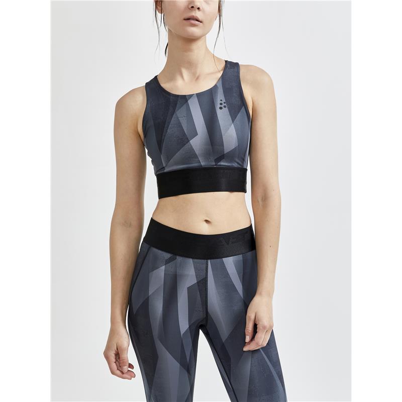 craft ženski modrček core charge sport