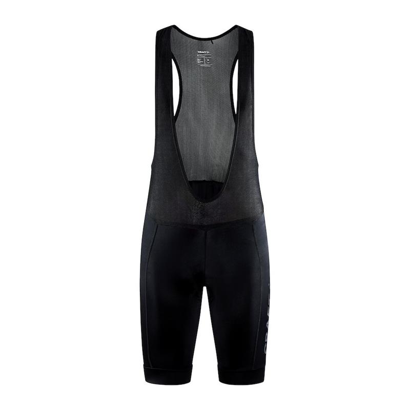 CRAFT MOŠKE KRATKE KOLESARSKE HLAČE S PODLOŽKO Z NARAMNICAMI CORE ENDUR BIB SHORTS ČRNA BLACK - C4