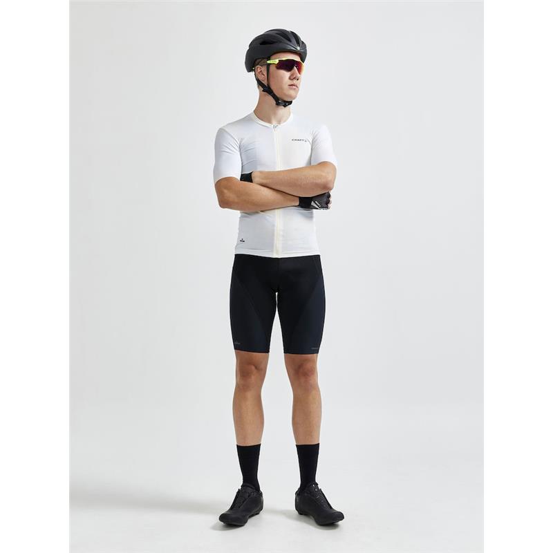 CRAFT MOŠKE KRATKE KOLESARSKE HLAČE Z NARAMNICAMI ADV AERO BIB SHORTS BLACK - C2