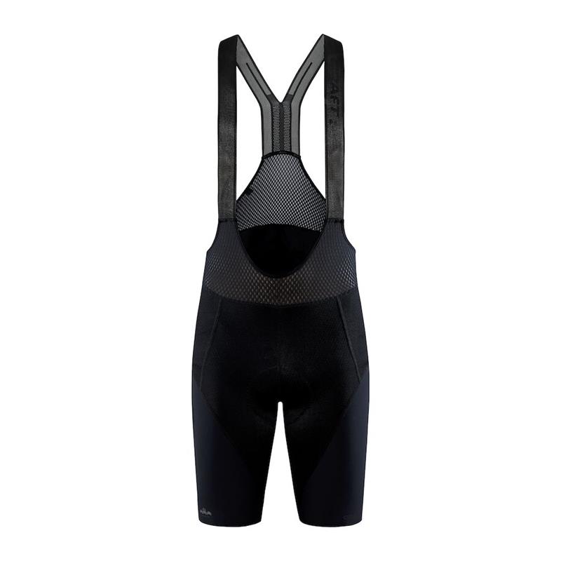 CRAFT MOŠKE KRATKE KOLESARSKE HLAČE Z NARAMNICAMI ADV AERO BIB SHORTS BLACK - C2