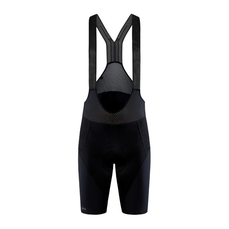 CRAFT MOŠKE KRATKE KOLESARSKE HLAČE Z NARAMNICAMI ADV AERO BIB SHORTS BLACK - C2