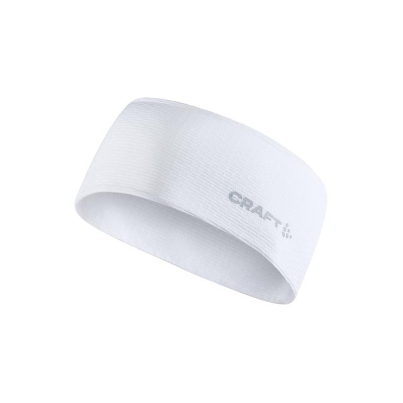 CRAFT MREŽAST TRAK MESH NANOWEIGHT HEADBAND BELA WHITE ONE SIZE