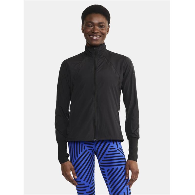 CRAFT ŽENSKA JAKNA/VETROVKA ADV ESSENCE WIND JACKET BLACK