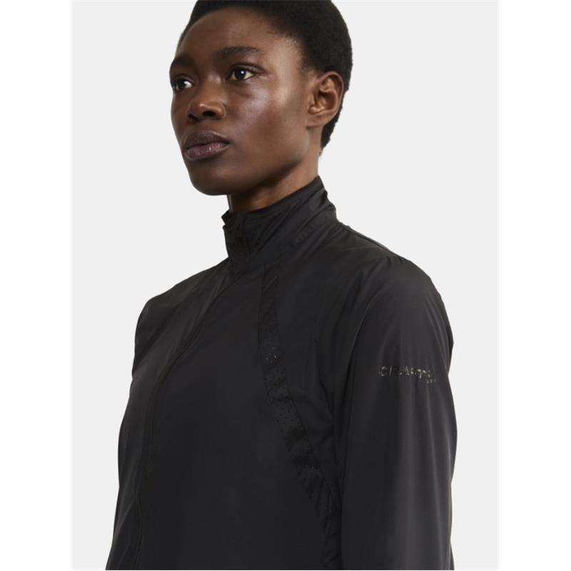 CRAFT ŽENSKA JAKNA/VETROVKA ADV ESSENCE WIND JACKET BLACK