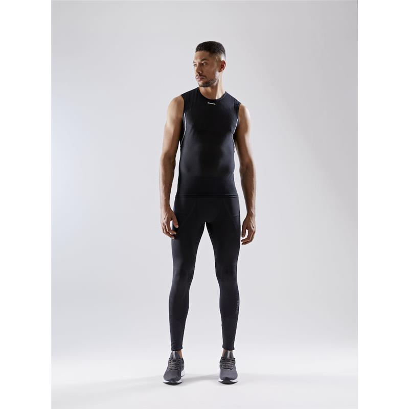 CRAFT MOŠKA MAJICA BREZ ROKAVOV COOL MESH SUPERLIGHT BLACK