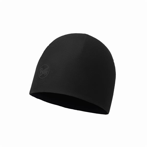 buff® športna kapa polar & ekostrecth solid black