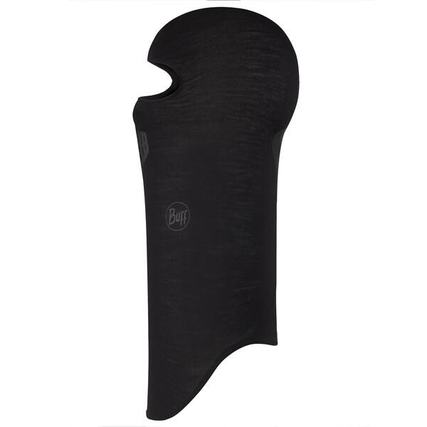 buff® podkapa lightweight merino wool balaclava solid black