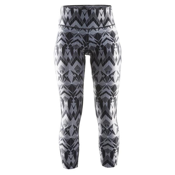 craft ženske pajkice 7/8 pure print black