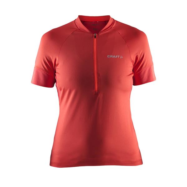craft ženska kolesarska majica s kratkimi rokavi velo tempo