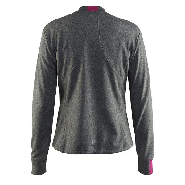 craft ženska jopa pep loose dk siva grey melange