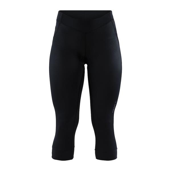 craft ženske kolesarske kratke hlače 3/4  rise black